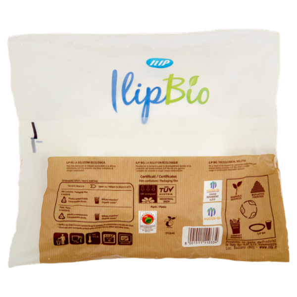 Ilip IlipBio Piatti Fondi Compostabili* 25 pz