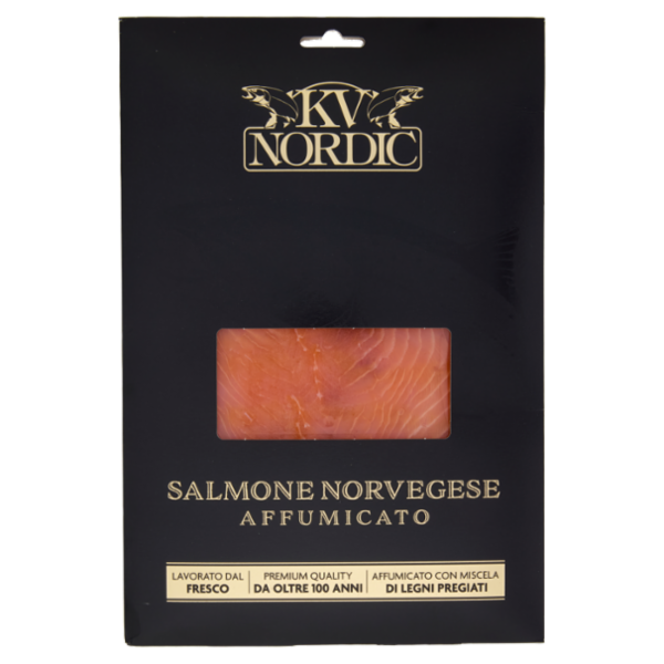 KV Nordic Salmone Norvegese Affumicato 200 g