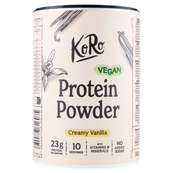 KoRo Vegan Protein Powder Creamy Vanilla 300 g