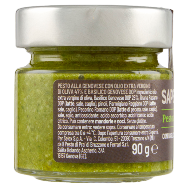 Selex Saper di Sapori Pesto alla Genovese D.O.P. 90 g
