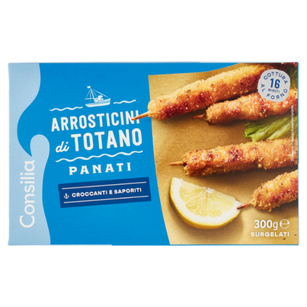 Consilia Arrosticini di Totano Panati Surgelati 300 g
