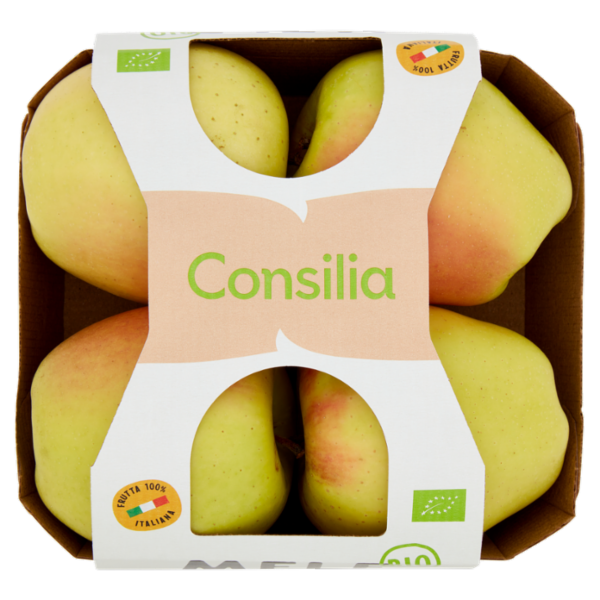 Consilia Mele Golden Delicious Calibro 70/80 Biologiche 800 g