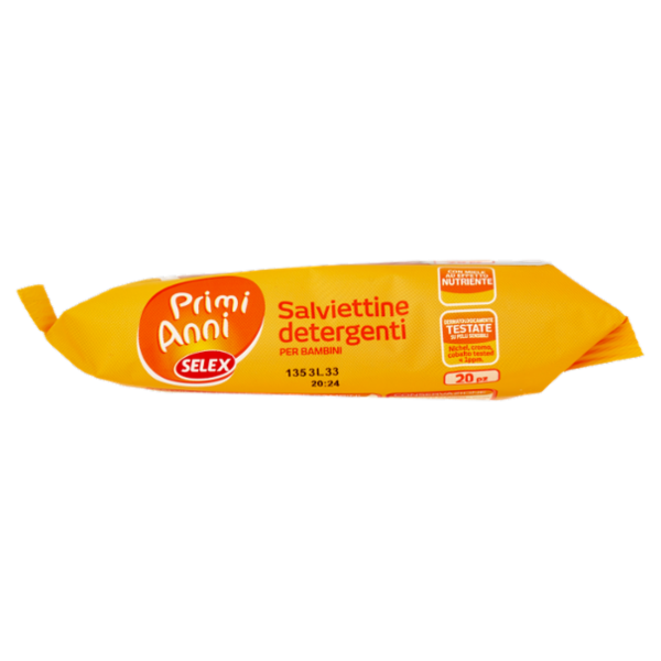 Selex Primi Anni Salviettine Detergenti per Bimbo 20 pezzi