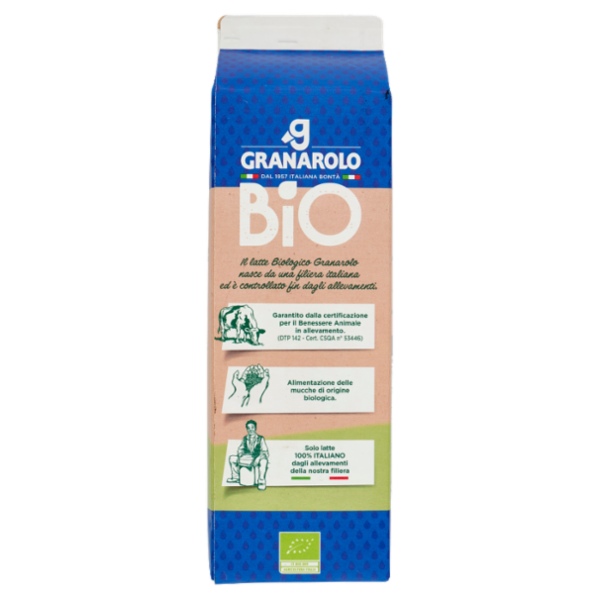Granarolo Bio Latte Biologico Parzialmente Scremato 1 L