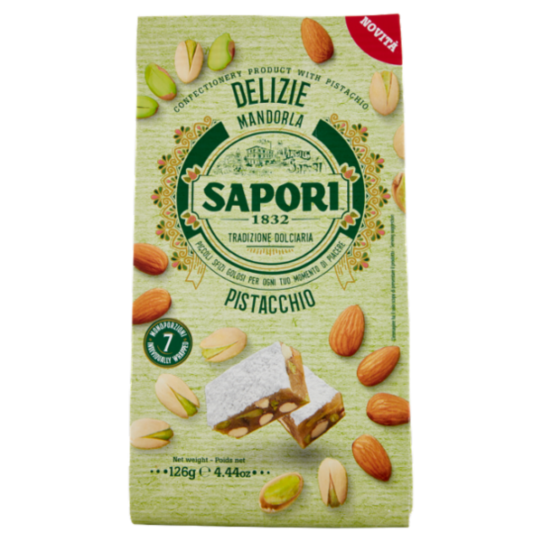 Sapori Delizie Mandorla Pistacchio 126 g