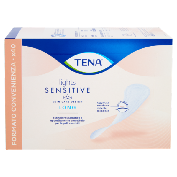 Tena lights Sensitive Proteggi-Slip Long 40 pz