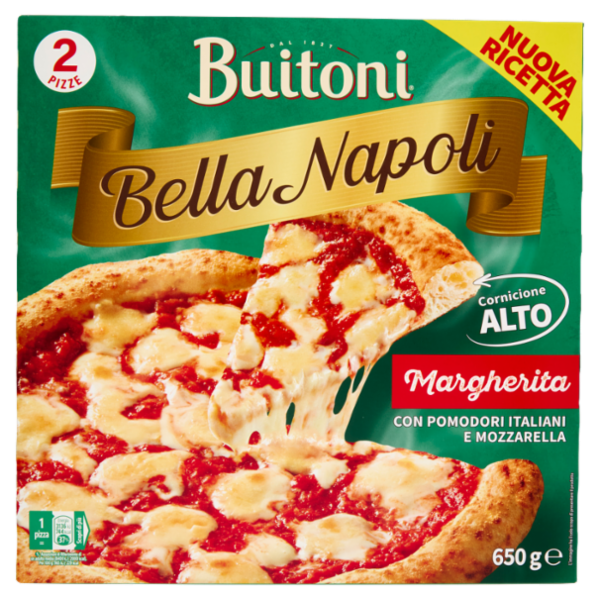 Buitoni Bella Napoli Margherita x2 Pizza surgelata 650 g