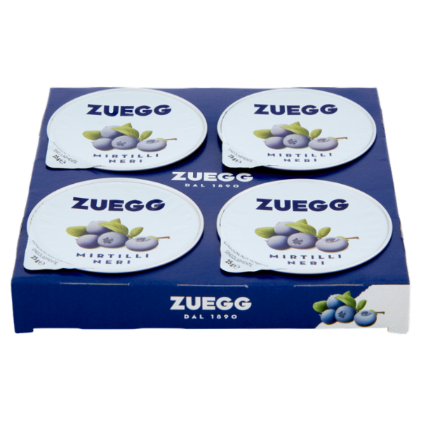 Zuegg Mirtilli Neri 4 x 25 g