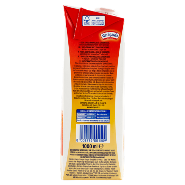 sterilgarda 100% Arancia 1000 ml