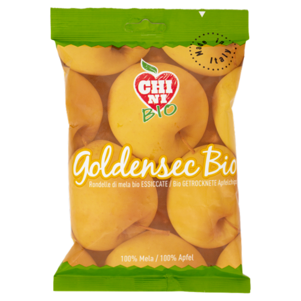 Chini Bio Goldensec Bio Rondelle di mela bio Essiccate 40 g