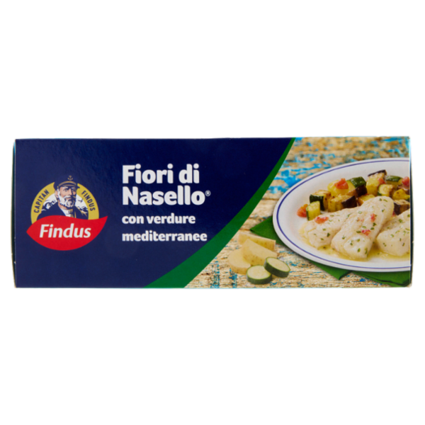 Capitan Findus Fiori Di Nasello con verdure mediterranee 300 g
