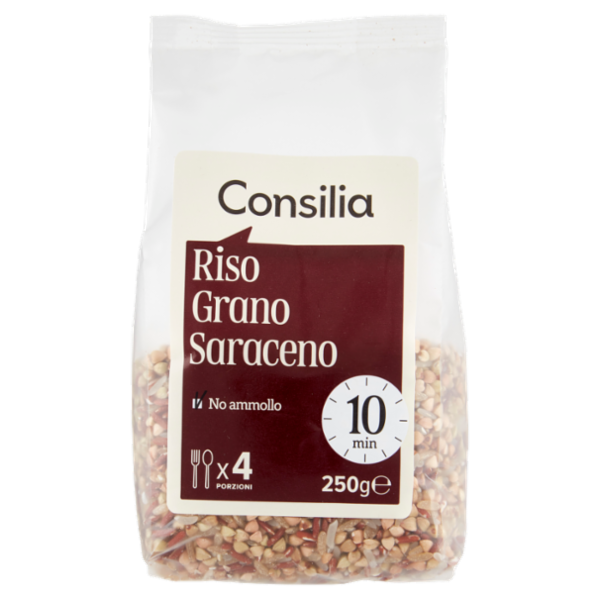 Consilia Cereali Secchi Misto Riso Thai e Grano Saraceno 250 g