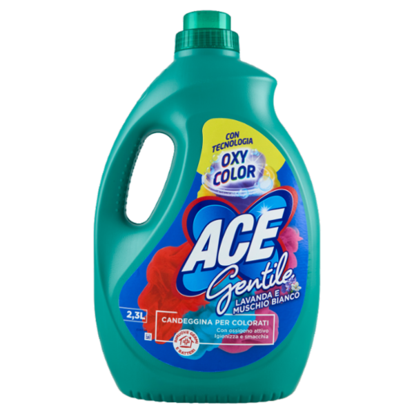 Ace Gentile Lavanda e Muschio Bianco Candeggina per Colorati 2,3 L