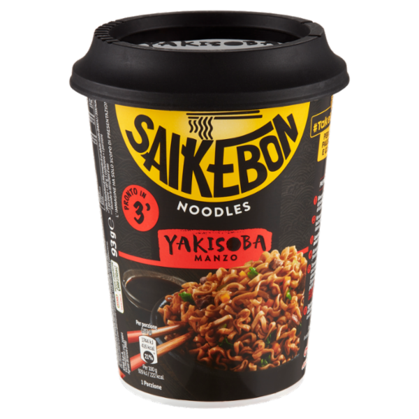 Saikebon Noodles Yakisoba Manzo 93 g