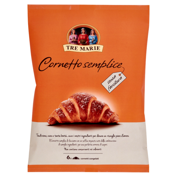 Tre Marie Cornetto semplice 6 x 55 g