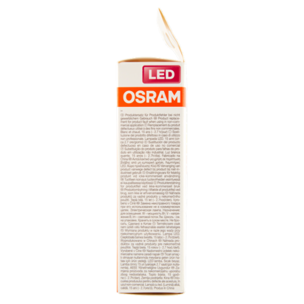 Osram Led Star Classic B 40 Warm White 4.0 W E14