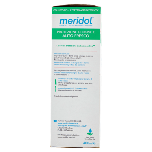 meridol collutorio Protezione Gengive e Alito Fresco 400 ml