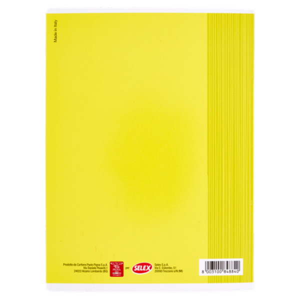 Selex Quaderno Formato A5 Fogli 40 1R