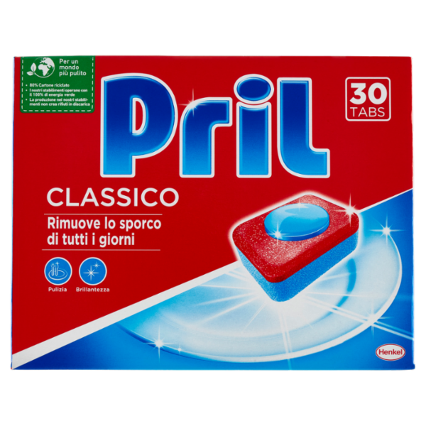 PRIL Tabs Classico 30 lavaggi 525g
