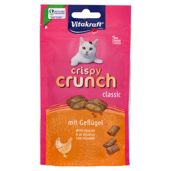 Vitakraft crispy crunch classic con Pollame 60 g