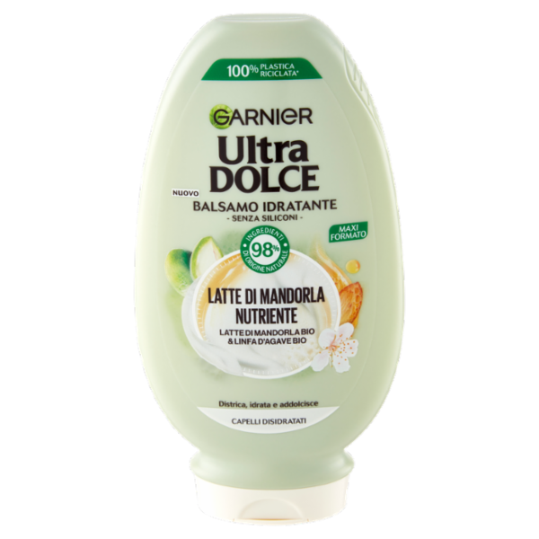 Garnier Ultra Dolce il balsamo idratante Latte di Mandorle Nutriente 250 ml