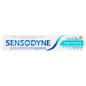 Sensodyne Dentifricio Fresh Cleaning Per Denti Sensibili Gengive Sane Gusto Mentolato 75 Ml