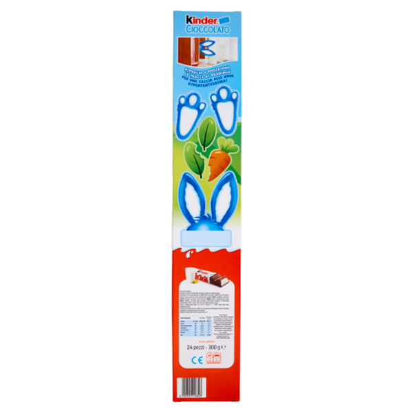Kinder Cioccolato 24 pezzi 300 g
