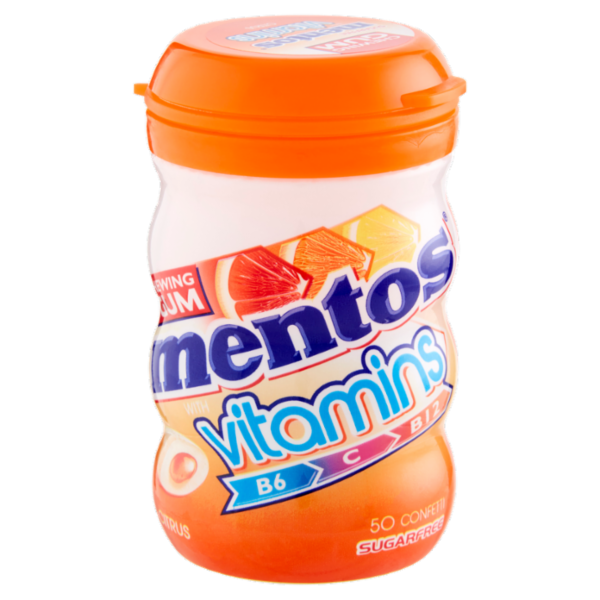Mentos con Vitamine gusto Citrus 50 confetti 100 g