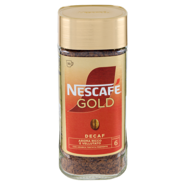 NESCAFÉ Gold Decaf Caffè Solubile Decaffeinato Barattolo 100g