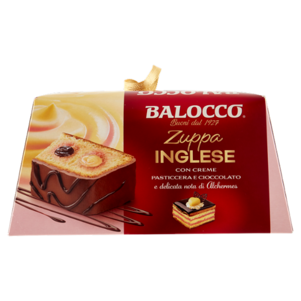 Balocco Zuppa Inglese con Creme Pasticcera e Cioccolato 650 g