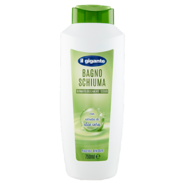 IL GIGANTE Bagno Schiuma con estratto di aloe vera 750 ml