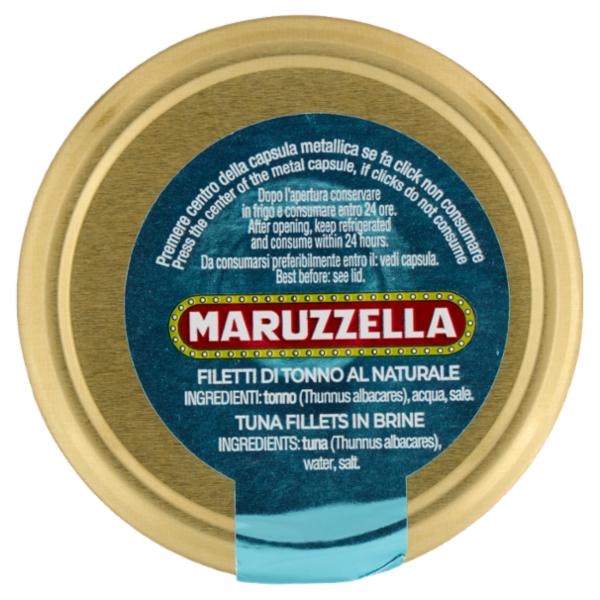 Maruzzella Filetti di Tonno al naturale lavorati a mano 400 g