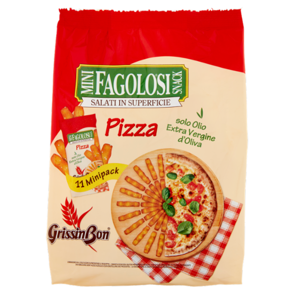 GrissinBon Fagolosi Pizza Mini pack 11 x 15 g