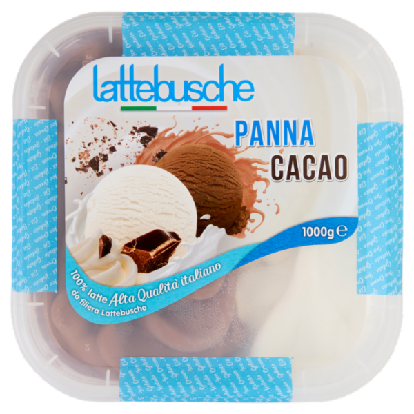 lattebusche Gelato Panna Cacao 1000 g