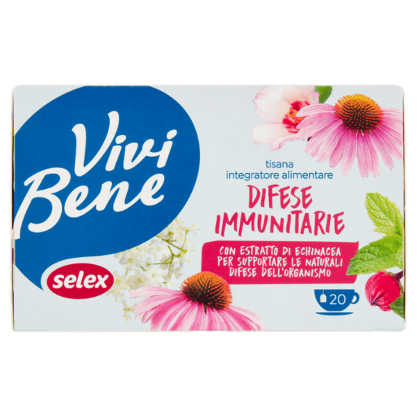 Selex Vivi Bene Tisana Difese Immunitarie 20 Filtri
