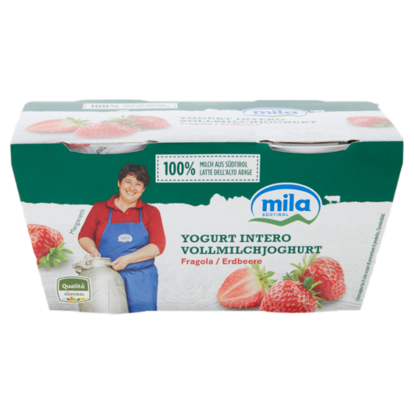 mila Yogurt Intero Fragola 2 x 125 g
