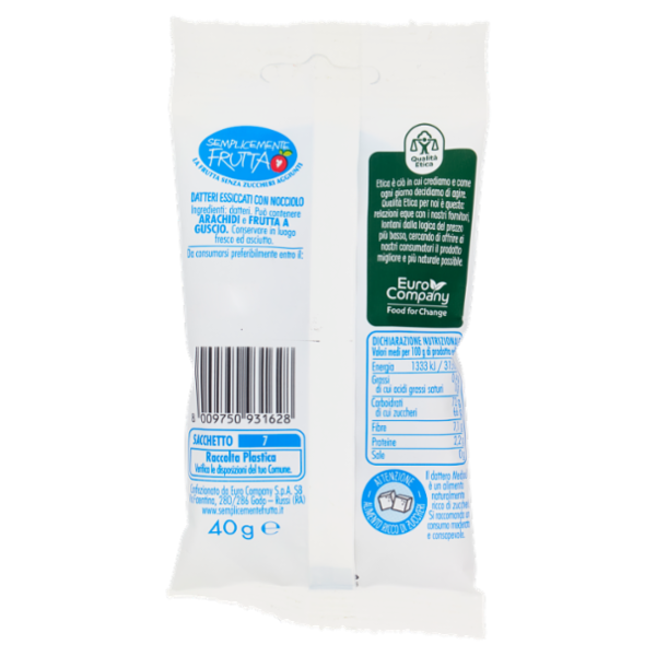 Semplicemente Frutta Datteri Medjoul 40 g