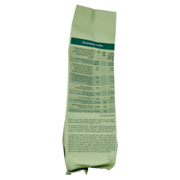 alce nero Frollini con Muesli e Fiocchi di Avena 250 g
