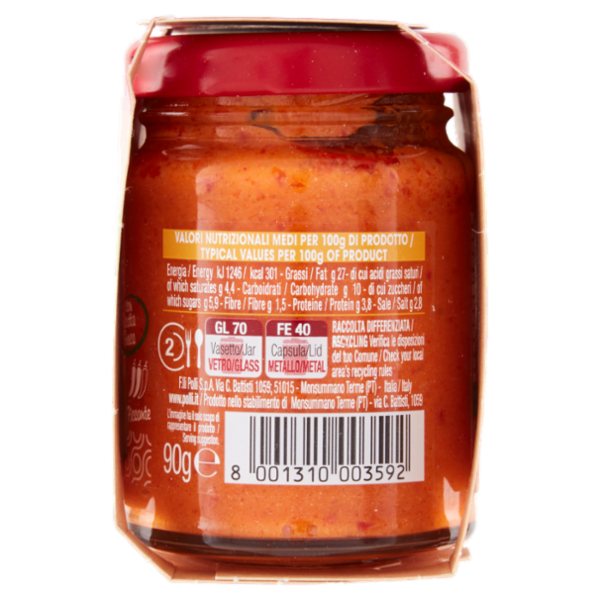 Polli Pesto alla Calabrese con Ricotta Fresca 2 x 90 g