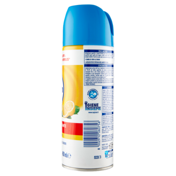 Napisan Spray Disinfettante Milleusi Brezza di Limoni 400 ml