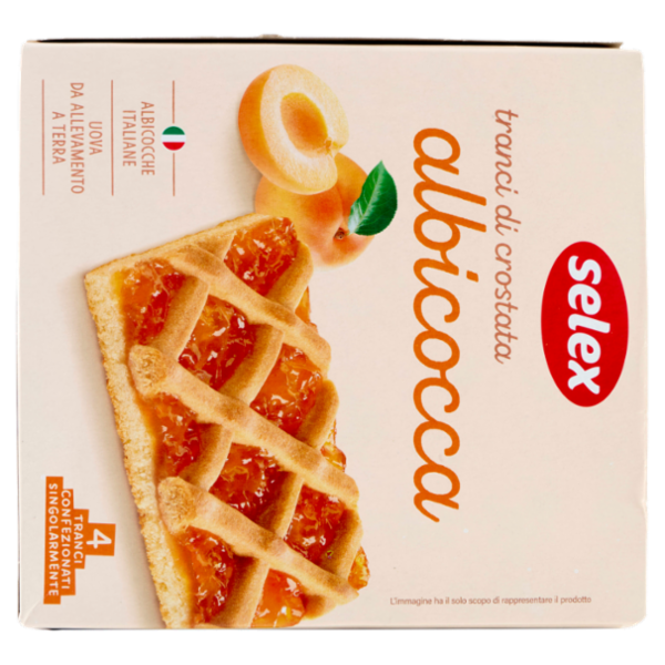 Selex Trancio di Crostata all'Albicocca 200 g