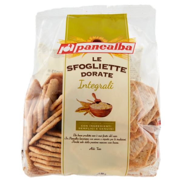 panealba le Sfogliette Dorate Integrali 180 g