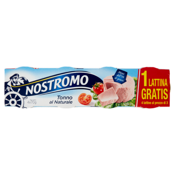 Nostromo Tonno al Naturale 4 x 70 g