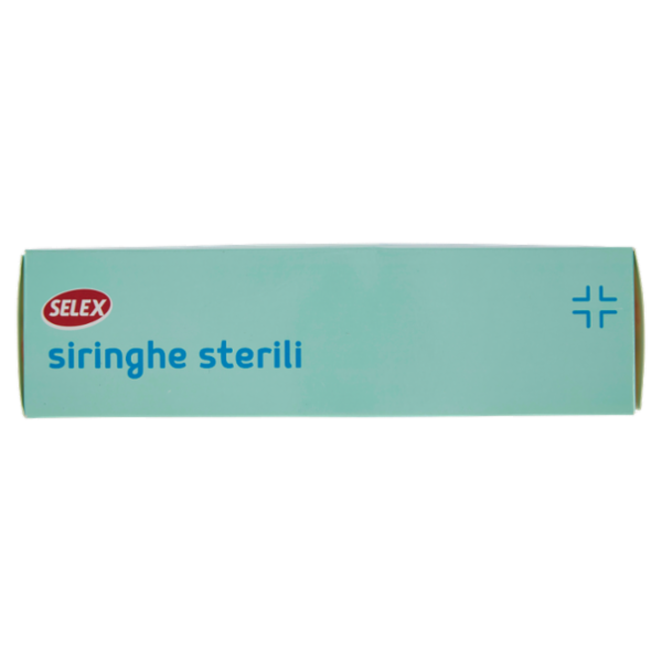 Selex Siringhe Sterili con Ago Indolore Ml 5 10 pezzi