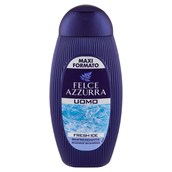 Felce Azzurra Uomo Fresh Ice Rinfrescante Shower Shampoo 400 ml