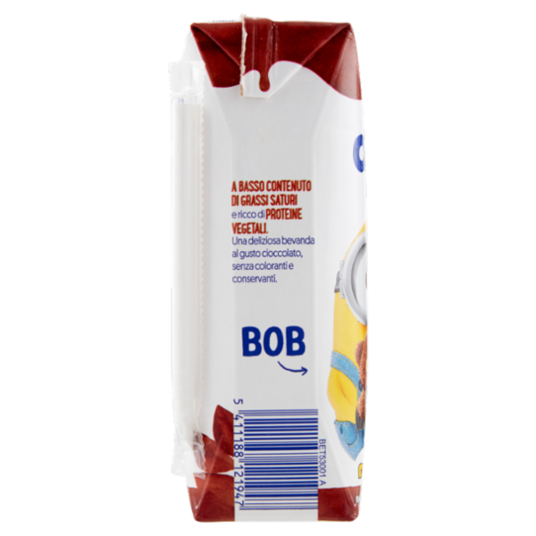 ALPRO Minions, Bevanda Vegetale, Soia Gusto Cioccolato, No Lattosio, Basso in Grassi Saturi, 250 ml