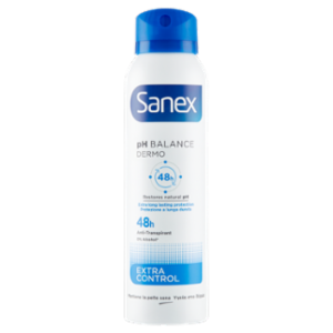 Sanex Deodorante Spray PH Balance Dermo Extra Control 48h 150 Ml
