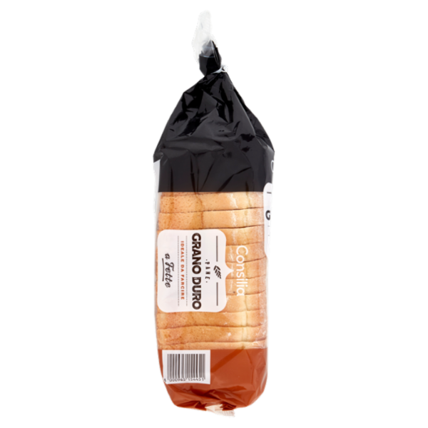 Consilia Pane Morbido con Grano Duro a Fette 400 g