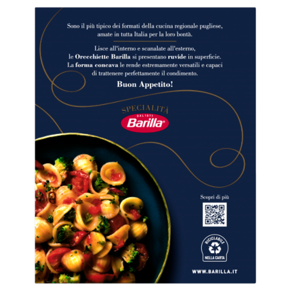 Barilla Pasta Specialità Orecchiette 500g