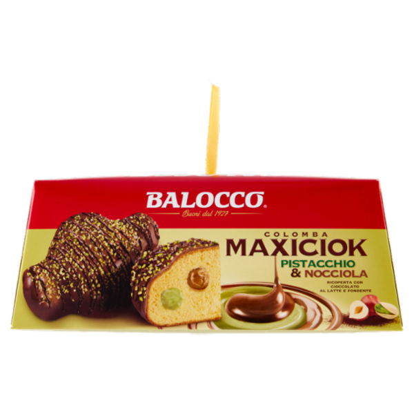 Balocco Colomba Maxiciok Pistacchio & Nocciola 750 g